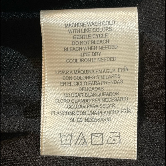 DEPT 222 Ladies Black and White Collared Zippered and Lined Jacket Preowned - Picture 15 of 15